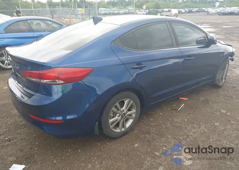 2018 Hyundai Elantra Sel из США, поврежденный, VIN 5NPD84LF2JH362563